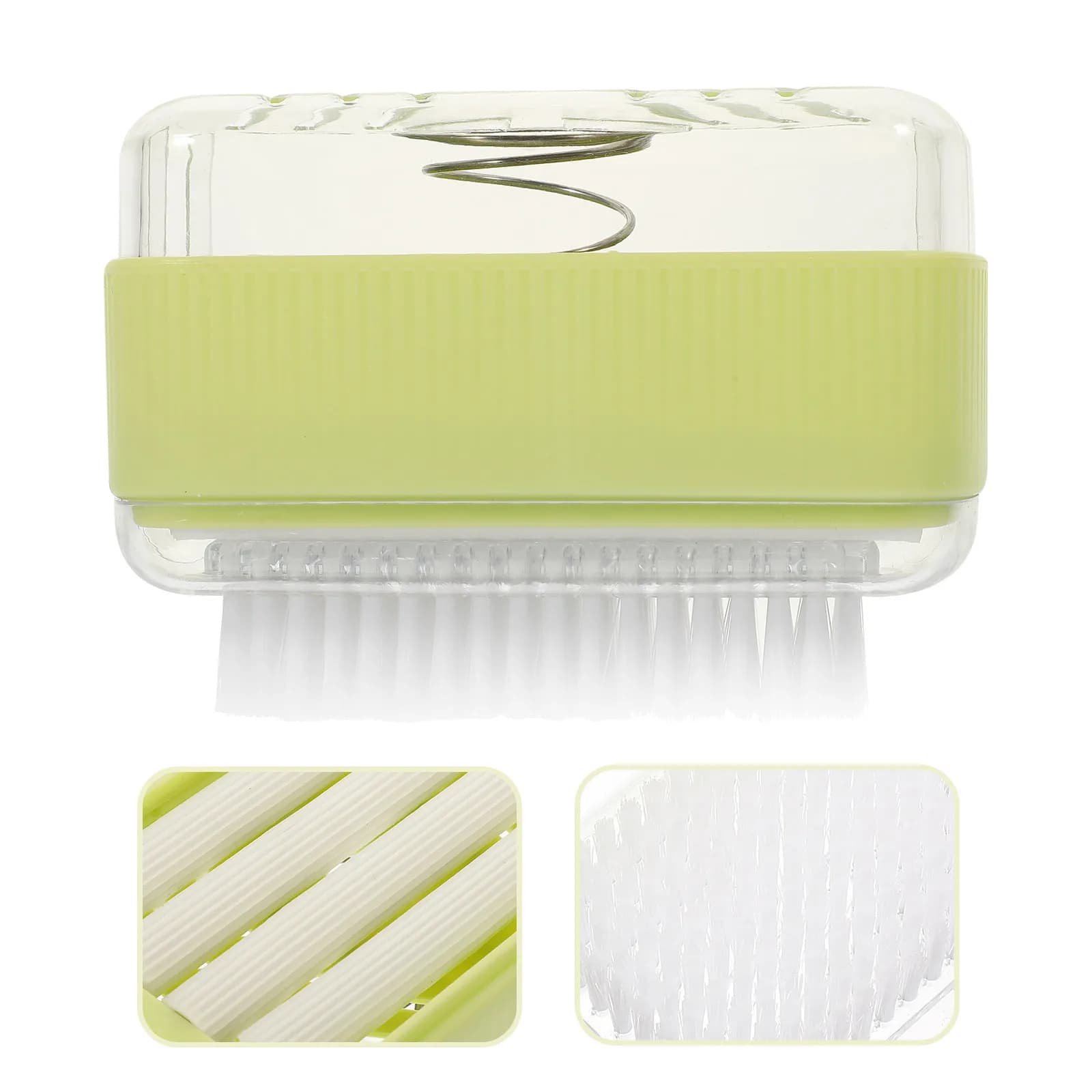 Portasapone a rullo con fori di drenaggio cavi, design antiscivolo goffrato, contenitore per sapone con scarico per viaggi e bagno