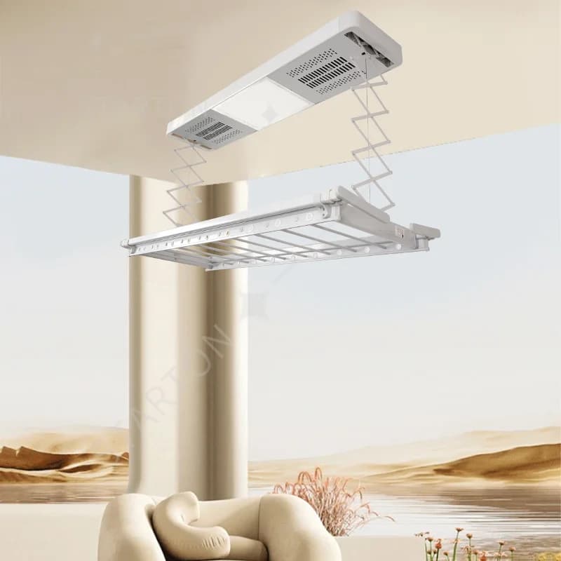 Stendibiancheria elettrico intelligente a soffitto - Appendiabiti intelligente