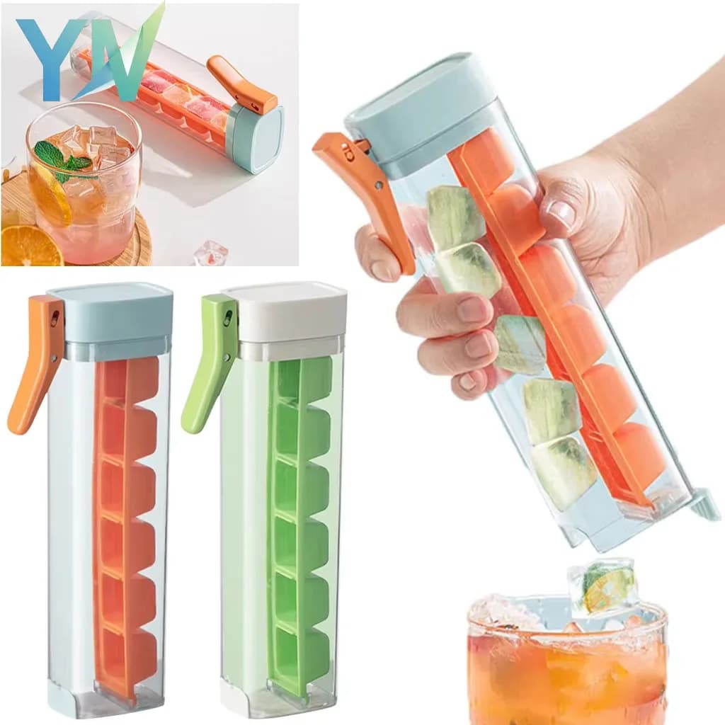 Stampo per Cubetti di Ghiaccio Piccolo e Creativo, per Casa, Congelamento Rapido, in Silicone Senza BPA, Facile da Rilasciare, Gadget da Cucina