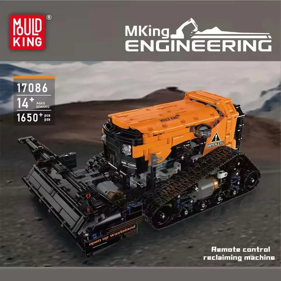 Nuovo Mould King 17086 Macchina Telecomandata per il Recupero Rifiuti, Blocchi da Costruzione, Giocattoli Educativi per Adulti, Bambini e Ragazzi, Regalo