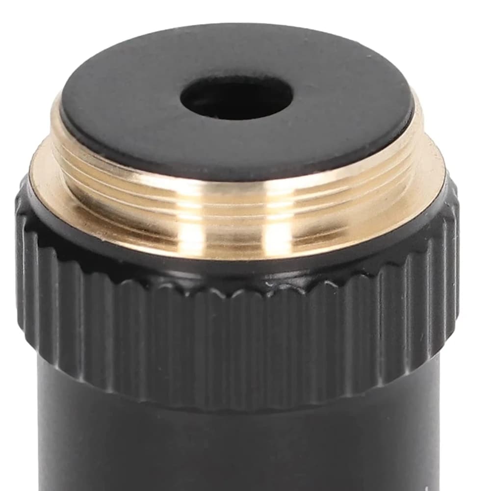 Strumenti di misurazione di alta qualità, Lente per microscopio biologico, Lente obiettivo acromatica nera 195 in stock