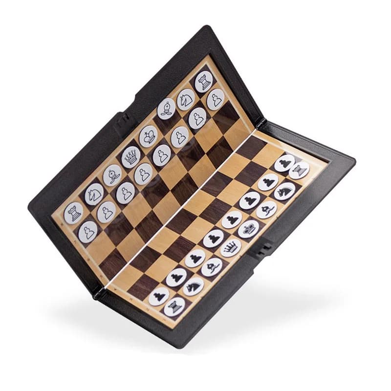 1pc Pocket International Scacchi Viaggi Scacchi Per Aereo Bambini Adulti Sottile Gioco Da Tavolo Insegnamento 180*200mm Due Stili Opzionali