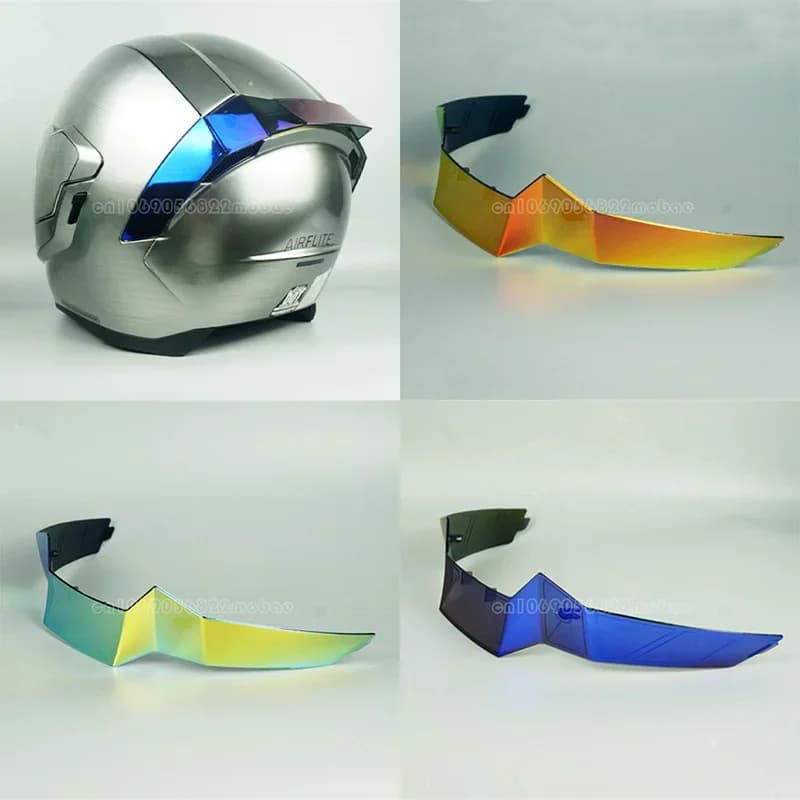 Helmet Decoration Accessories Motorcycle Rear Helmet Spoiler Case for ICON AIRFLITE motorcycle helmet parts accesorios moto