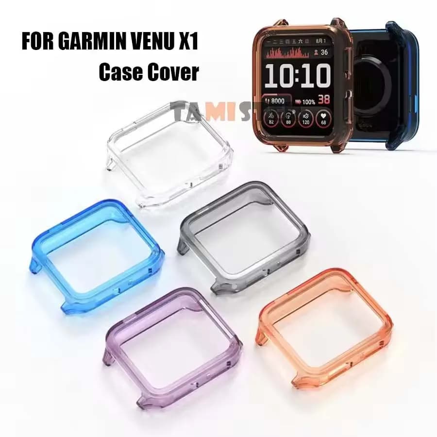 For Garmin Venu X1 Case Cover Soft TPU Protective Shell Frame For Garmin VENU X1 Smart Watch Protector Bumper Case Accessories