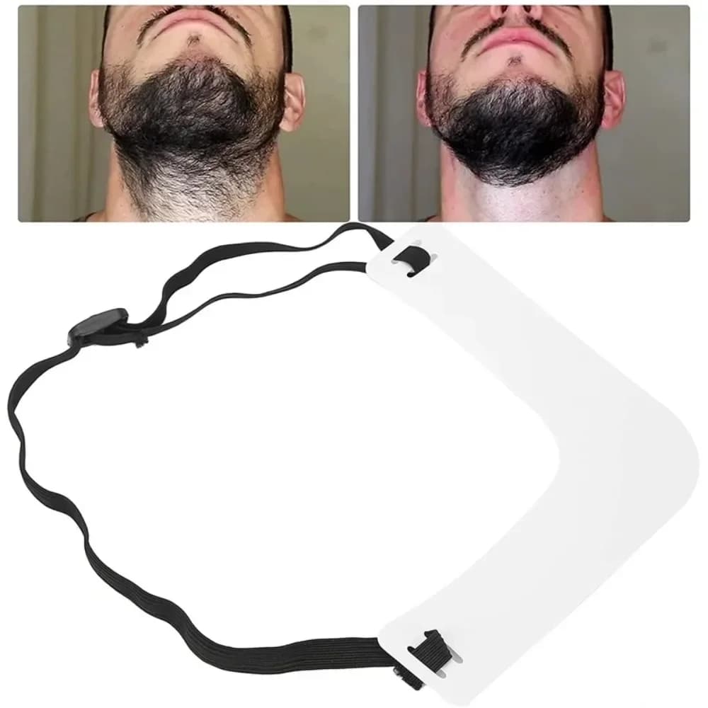 Barba Shaper Neckline Modeling Definitive Shaving Guide Trimmer Tool Stencil Shaving Tool for Men's Piece