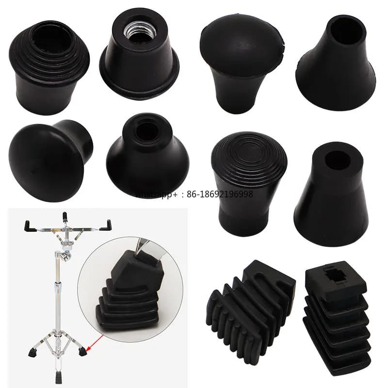 Copertura per supporto per batteria, Copertura, Angolo di fissaggio per staffa, Accessori per fissaggio gambe, Cuscinetto per piede staffa