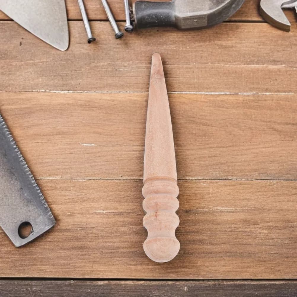 2 Pezzi Mini Seminatrici in Legno Portatili Leggere per Giardino, Strumento per la Semina di Semi di Verdure e Fiori, Distribuzione Uniforme del Terreno