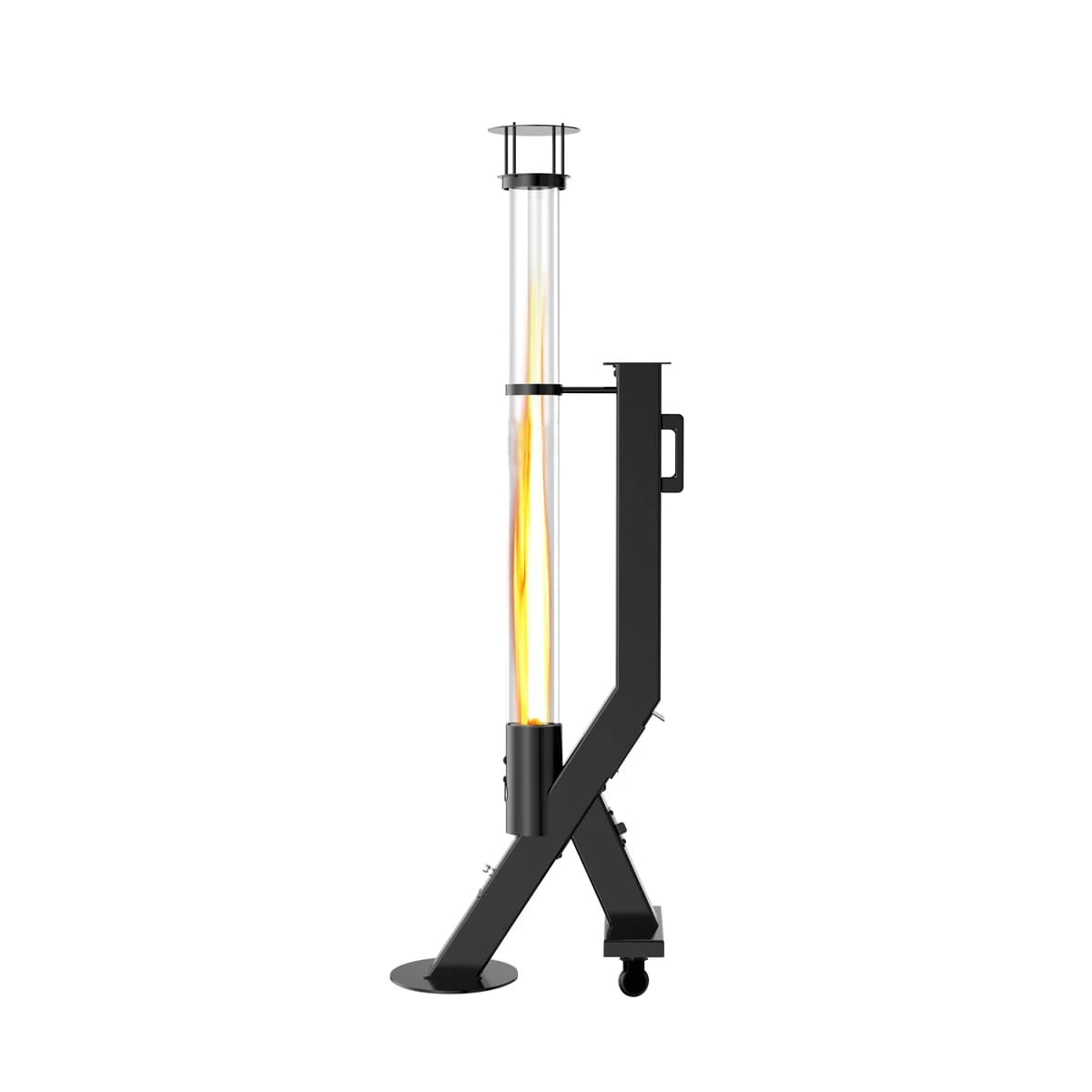 OPS1007A pellet stove for detachable and mobile patio heater for outdoor camping