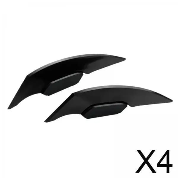 Alette Aerodinamiche per Moto, Alette Frontali in ABS Adesive, Parte di Modifica per Moto e Scooter Elettrici