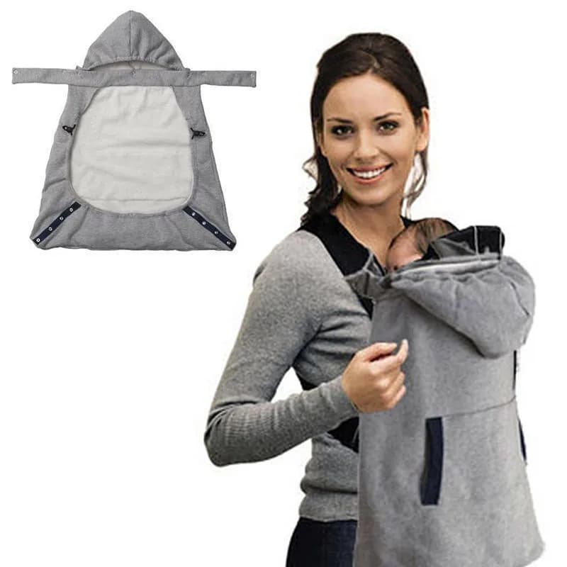 A ​ autunno inverno caldo bambino cinturino mantello mantello infantile poncho esterno mantello fasciatoio coperta marsupio