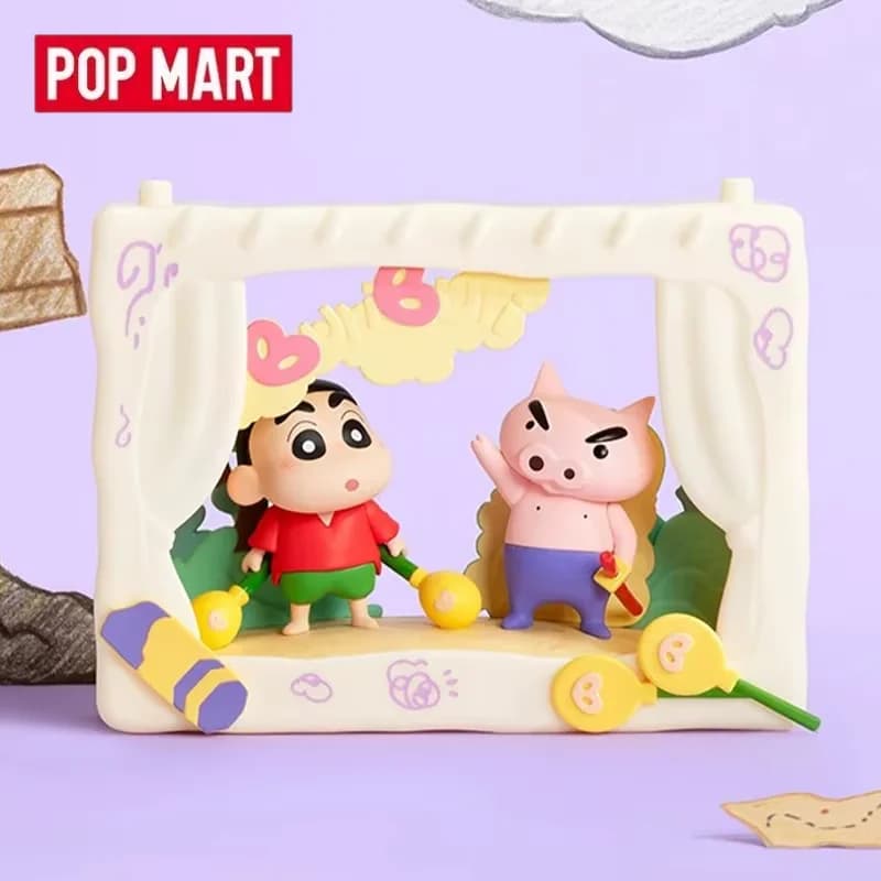 POPMART Crayon ShinChan Inner Child Theater Series Genuine Blind Box Mystery Box Guess Bag Toys Doll Cute Anime Figure Desktop