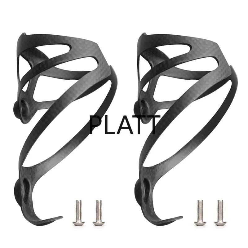 Portaborraccia Super Leggero 20g in Fibra di Carbonio 3K Finitura Opaca/Lucida per Bici da Strada/Montagna