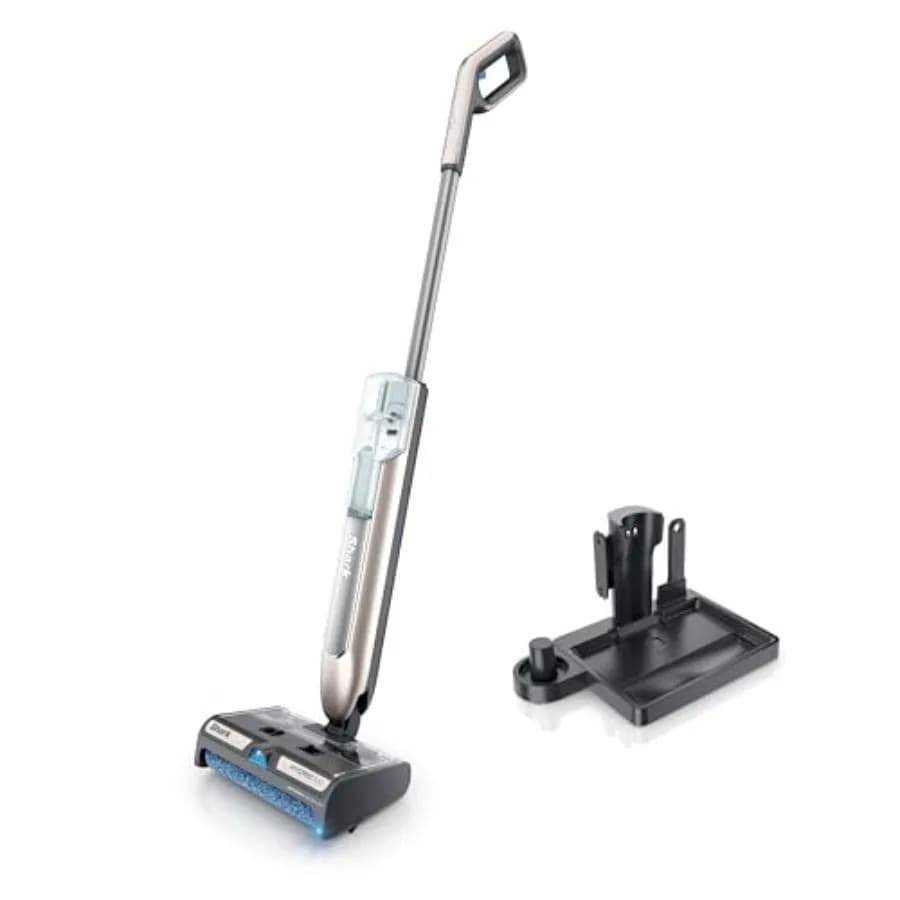 HydroDuo con Tecnologia Dirt-Reveal, Sistema di Pulizia per Pavimenti Duri Senza Fili per Uso Quotidiano, Aspirazione di Detriti a Secco e Umido, Pulisce e Scrubba Tutto