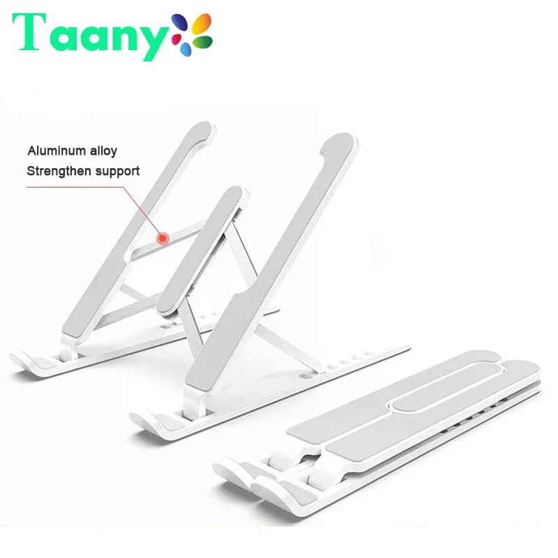 Supporto per laptop pieghevole Supporto per notebook portatile Supporto per base Supporto Base di sollevamento Staffa di dissipazione del calore per accessori tablet