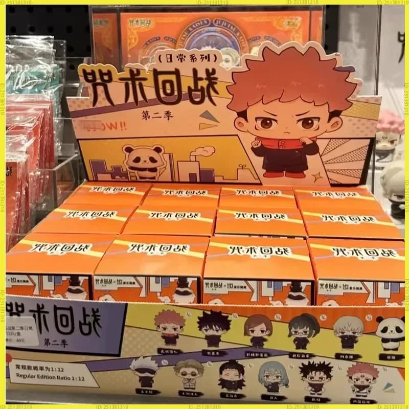 Autentico Jujutsu Kaisen Stagione 2 Daily Series Blind Box Disponibile Anime Gojo Satoru Geto Suguru Simpatiche Bambole Giocattolo Regalo MLM Per i Fan