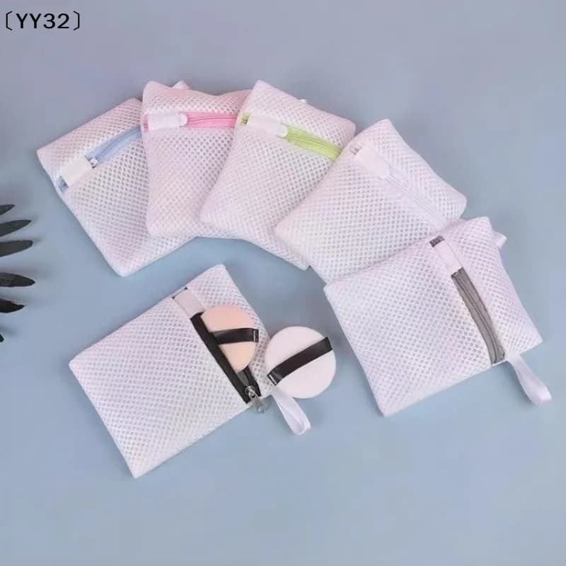 1pcs 10x10cm Laundry Sock & Small Item Storage Bags With Zipper Closure - Heavy-Duty Mesh Laundry Bags With Corner Design〔YY32〕