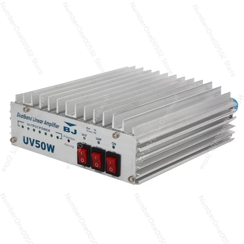 Amplificatore di potenza UV a doppio stadio per walkie-talkie, amplificatore di potenza BJ-UV50W full-mode unilaterale 30km
