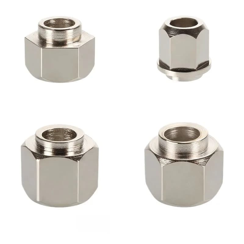 3D Printer V-Slot Eccentric Spacer Nut 5mm Bore Nickel Plated Hex Fastener for Aluminum Profile