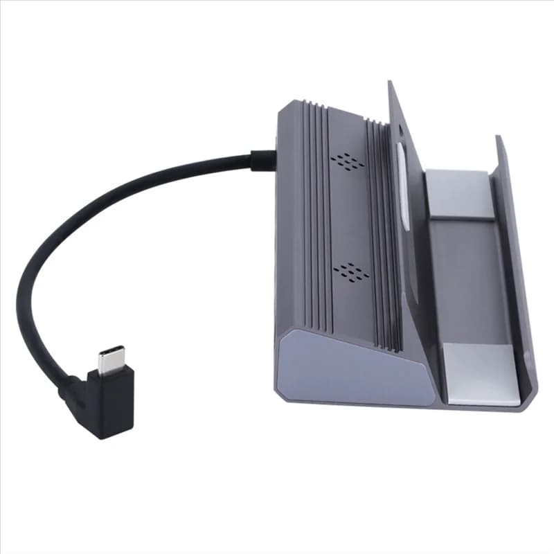 ABJU 6 in 1 USB C Hub Docking station USB C per -Compatibile 4K60Hz RJ45 PD100W Dock USB 3.0 HUB