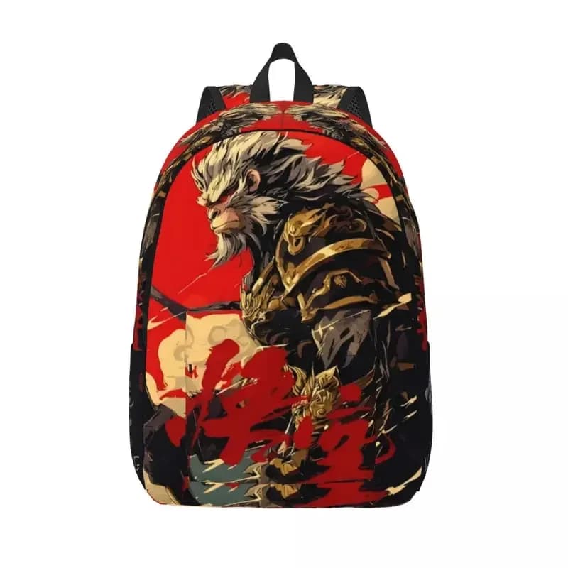 2026 Black Myth Wukong Monkey King Backpack Men Women High School Business Daypack Game Chinese Laptop Computer Shoulder Bag Poc