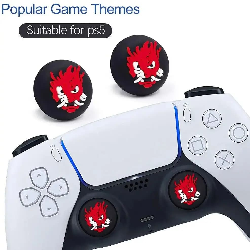 300pcs Thumb Silicone Stick Grip Caps Cover per PS3 PS4 PS5 per PlayStation 4 Slim Pro Controller accessori