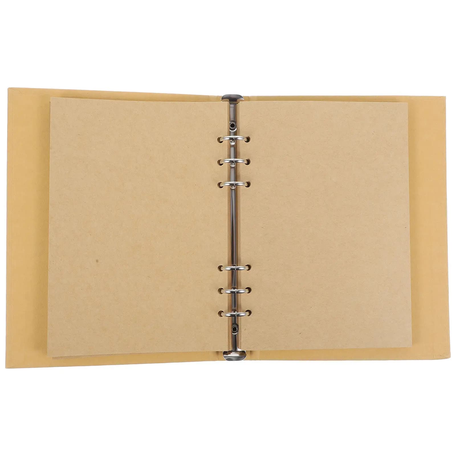 1Set Vintage Blank Notebook High-Class Paper Portable Travel Sketch Book Diary Writing Notebook for Students Employees