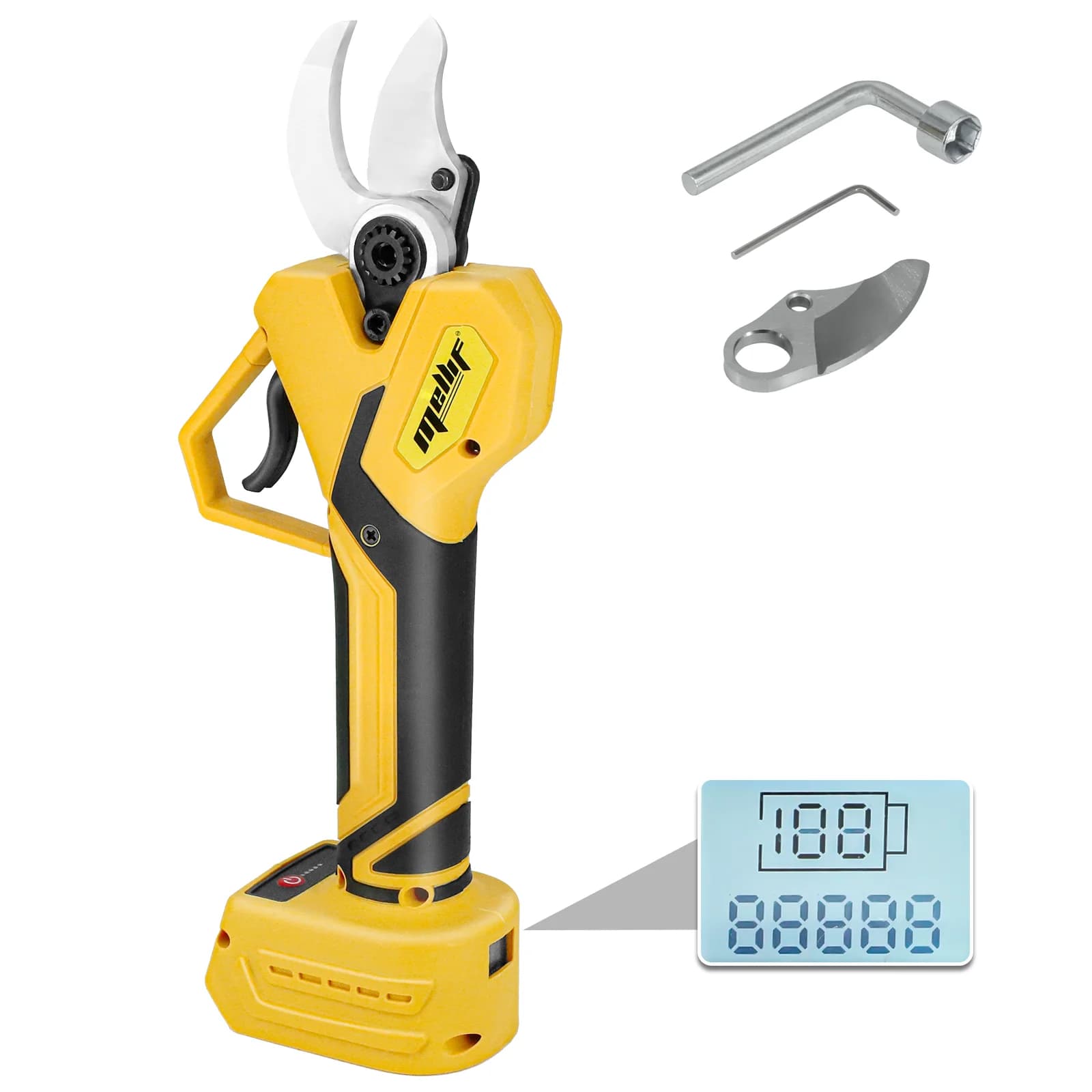 20 V DeWalt battery compatible electric shears (no battery) Battery-powered power supply without brushes Cutting diameter 32 mm