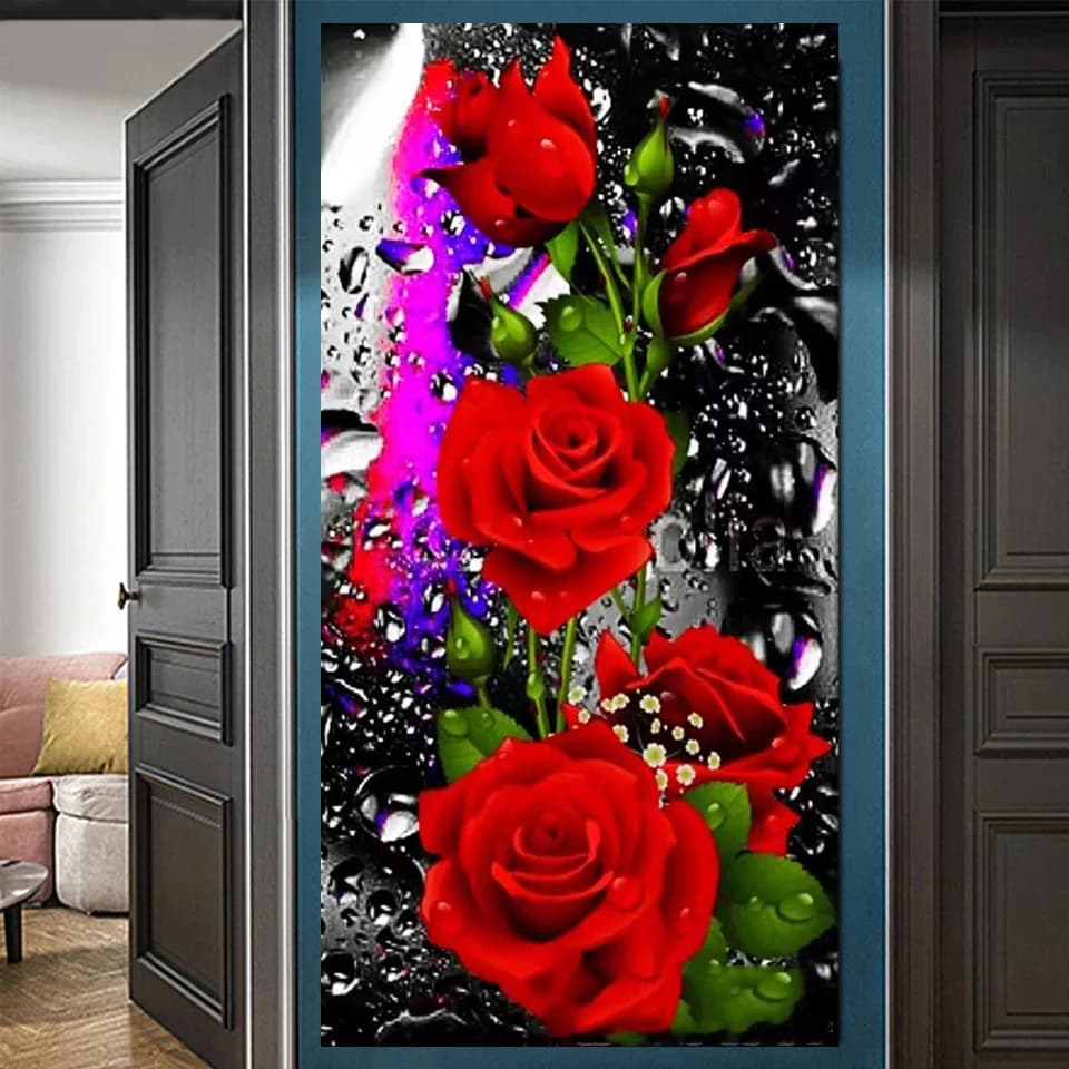 Grande mosaico strumenti musicali astratti ricamo diamante nuovi trapani pieni fai da te pittura diamante strass punto croce