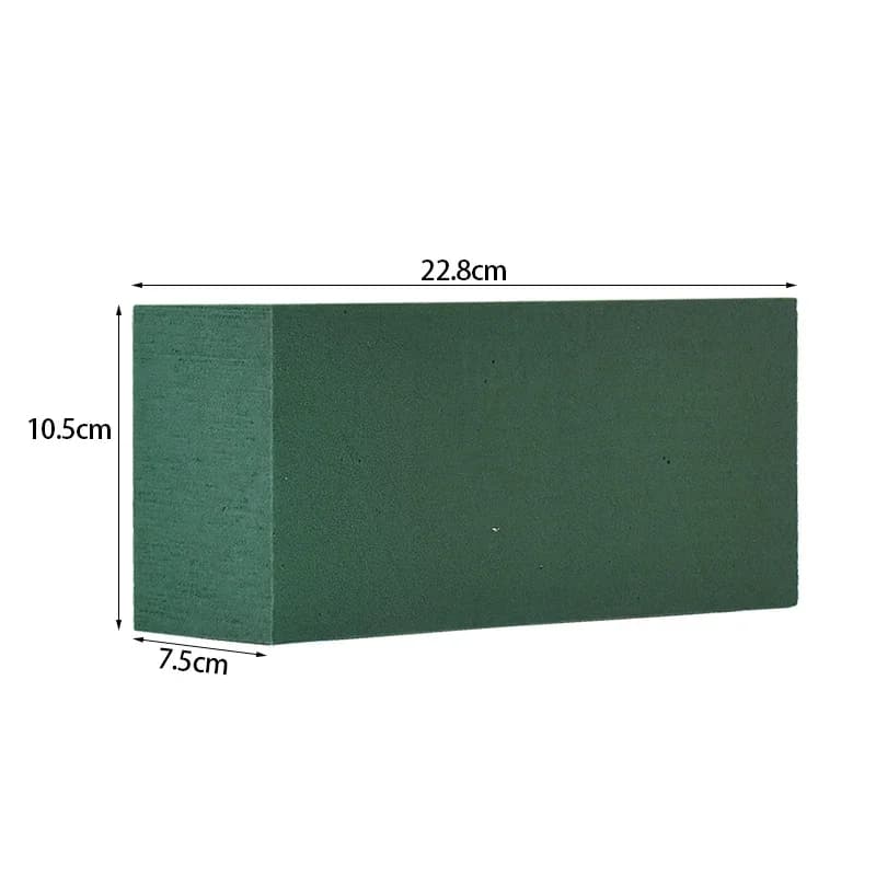 3/6Pcs Wet Fresh Floral Foam Blocks for Wedding Party Flower Arrangement Decoration Styrofoam Bricks Mud Home Garden Accessories