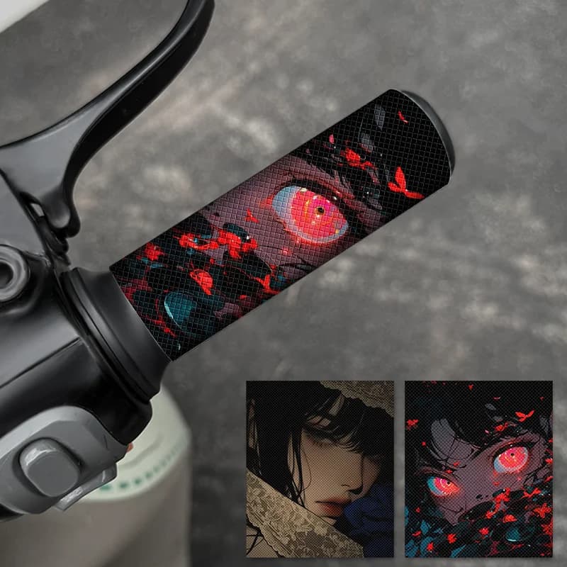 JDM, Waterproof & Anti-slip, Decalcomanie for Scooter, Bikes, Helmet & Decoration