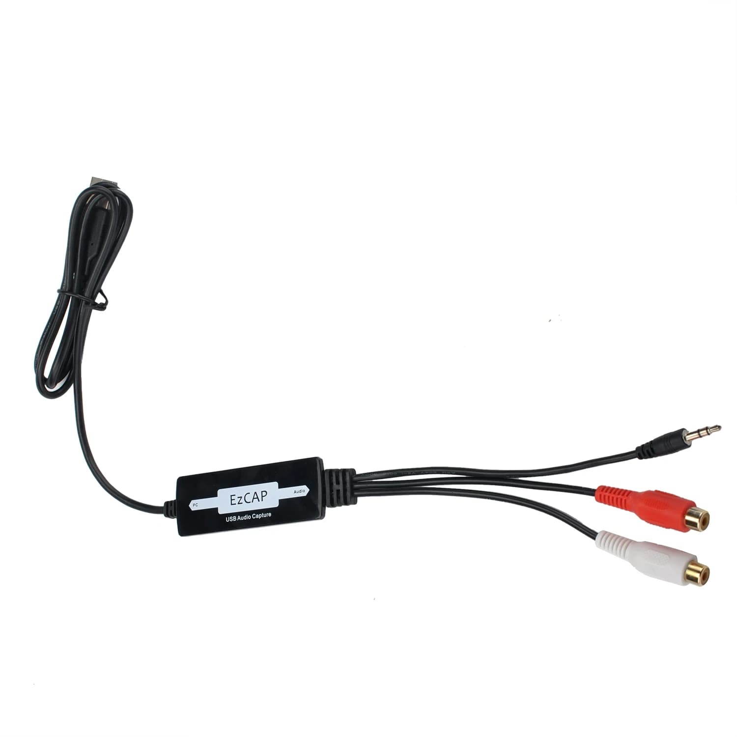 EZCAP216 USB Audio Capture plate Card device Cassette To CD/MP3 Converter MP3 WMA WAVE Recorder Audio to Digital RCA R/L 3.5mm