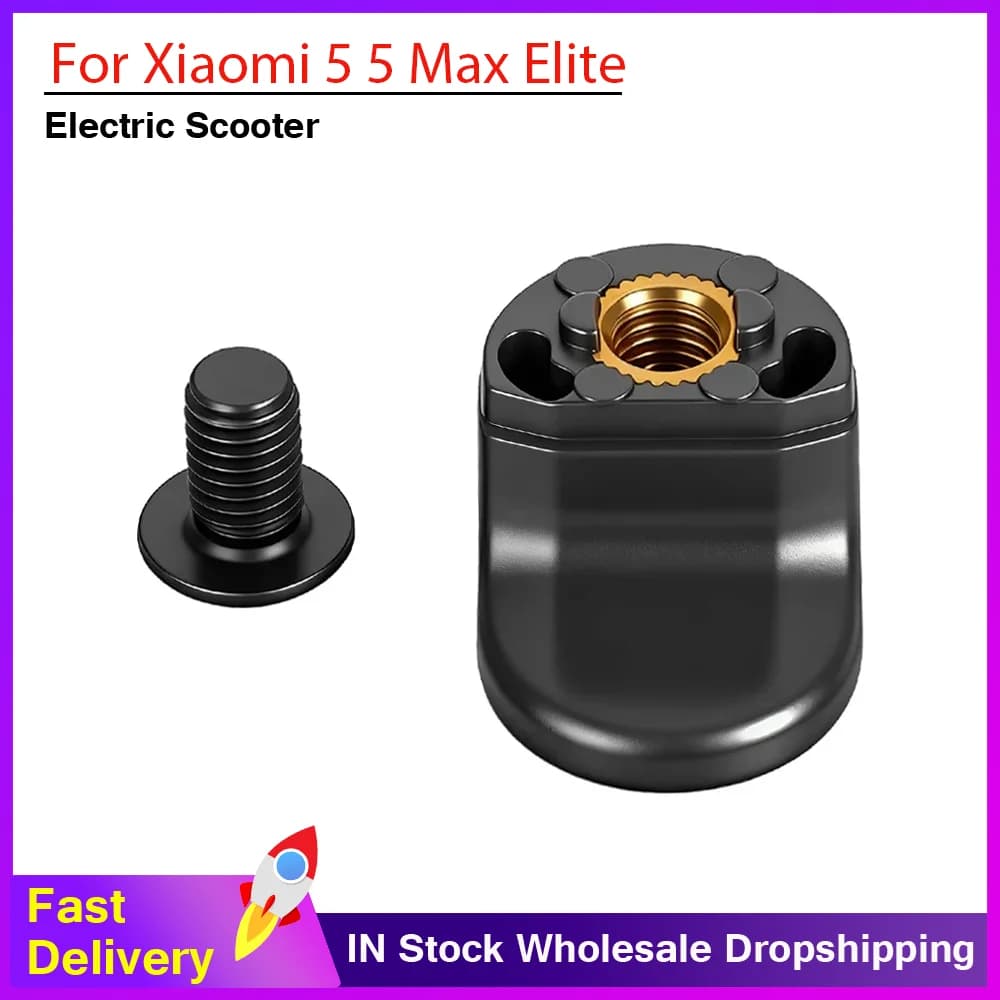 Electric Scooter Rear Fender Mudguard Scooter Body Folding Force Hook For Xiaomi 5 5 Max Elite Mudapron Folding Hook Screws Part