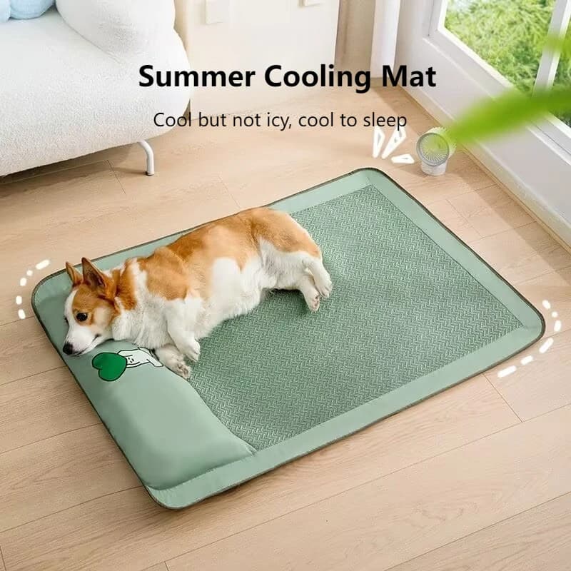 Nuovo tappetino estivo carino cuscino cuccia per dormire rinfrescante materassino cuscino per cani nido per gatti nido materasso grande Golden Retriever grande