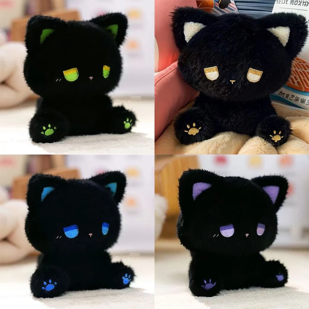 15cm Hot Sale Soft Cat Animal Plush Doll Cute Emo Bear Plush Toy Stuffed Lovely Kawaii Customized Plush Toys Kids Birthyday Gift