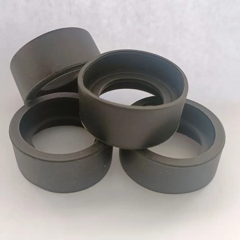 4 pezzi di occhialini in gomma pieghevoli per microscopio, diametro interno 36 mm