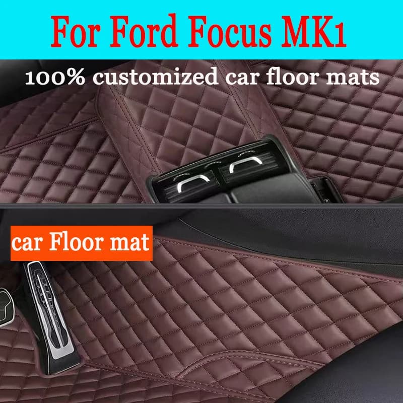 Tappetini per auto personalizzati per Ford Focus MK1 2000 2001 2002 2003