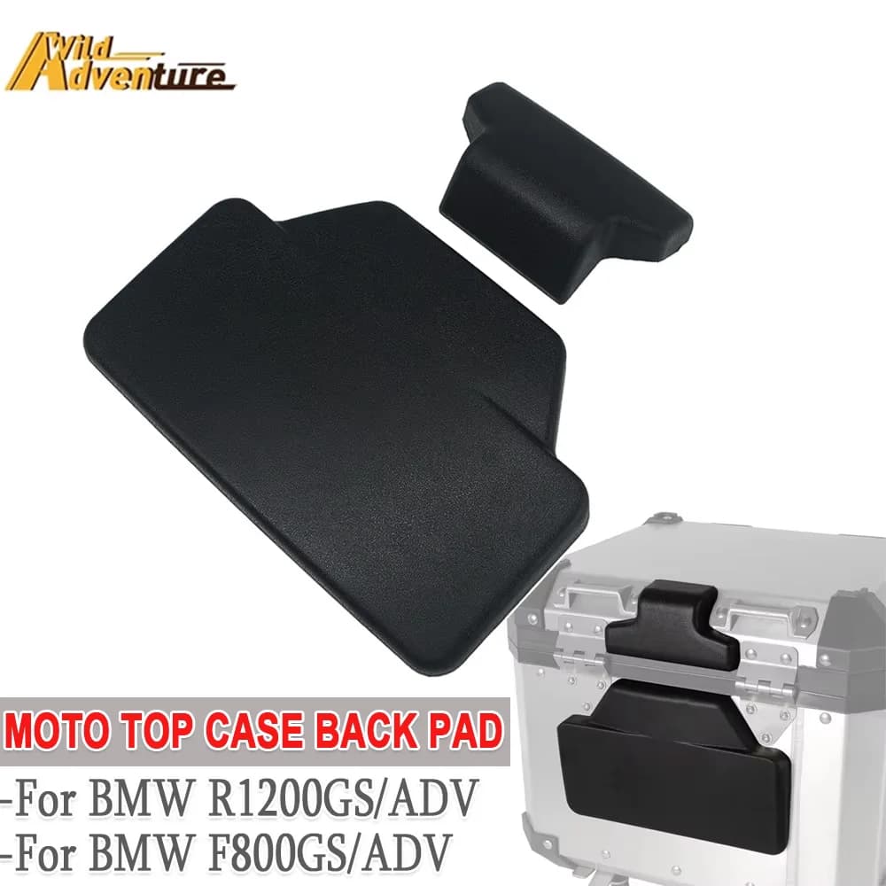 Per BMW R1200GS R1200GSA F800GS Adv F750GS: Schienale per bauletto moto, cuscino posteriore, accessori per baule posteriore e valigie da moto