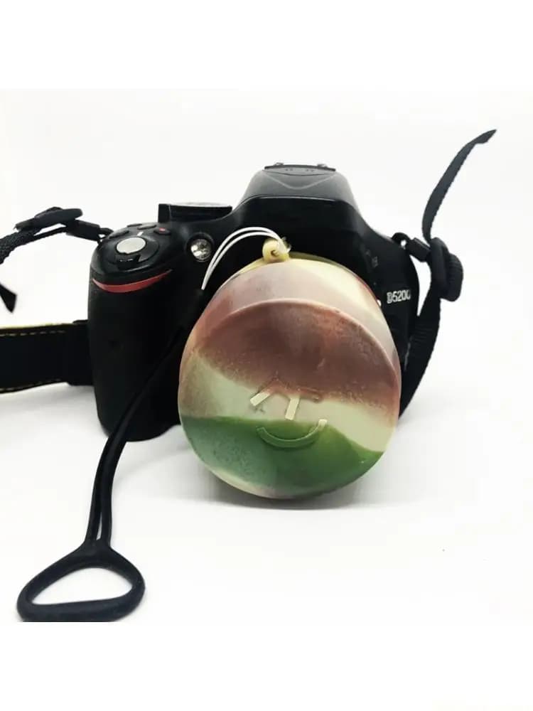 M5TD Soft Silicone DSLR Lens Cover Features Secure Wristband For DSLR Cameras Easy Carrying And Storage