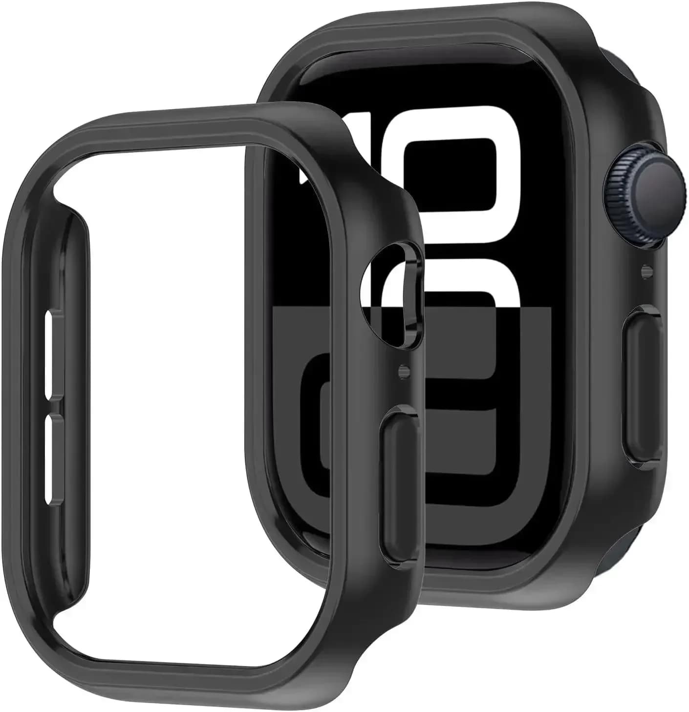 Shell per Apple Watch Series 10 42mm 46mm Custodia protettiva rigida per schermo per IWatch S10 Series10 Custodia protettiva antiurto per paraurti