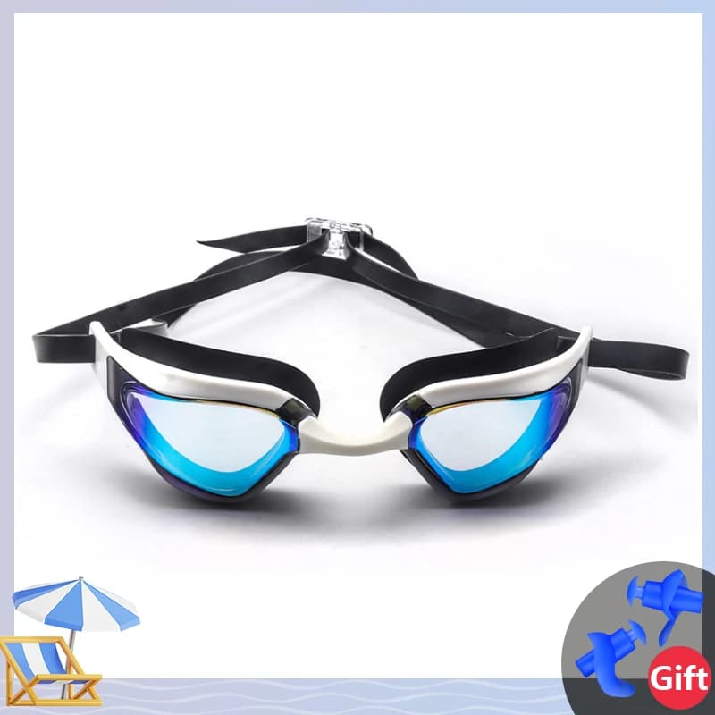 Women's Swimwear Uv Prescribed Silicone Waterproof Regular Swimming Glasses For Pool Adult Kids Dive Glasses