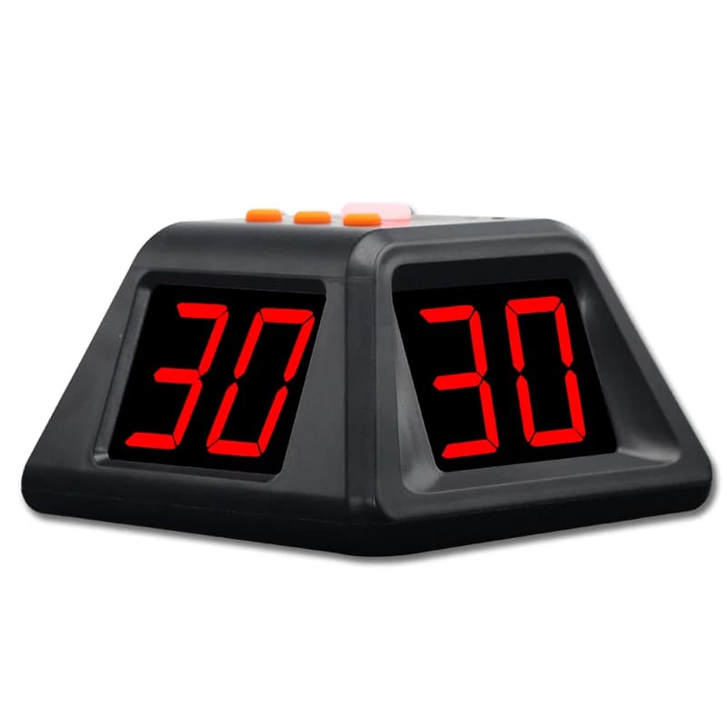 Produttore professionale Go Mahjong Gioco da tavolo Poker Scacchi 20 30 secondi Promemoria Conto alla rovescia con display a LED a 4 lati