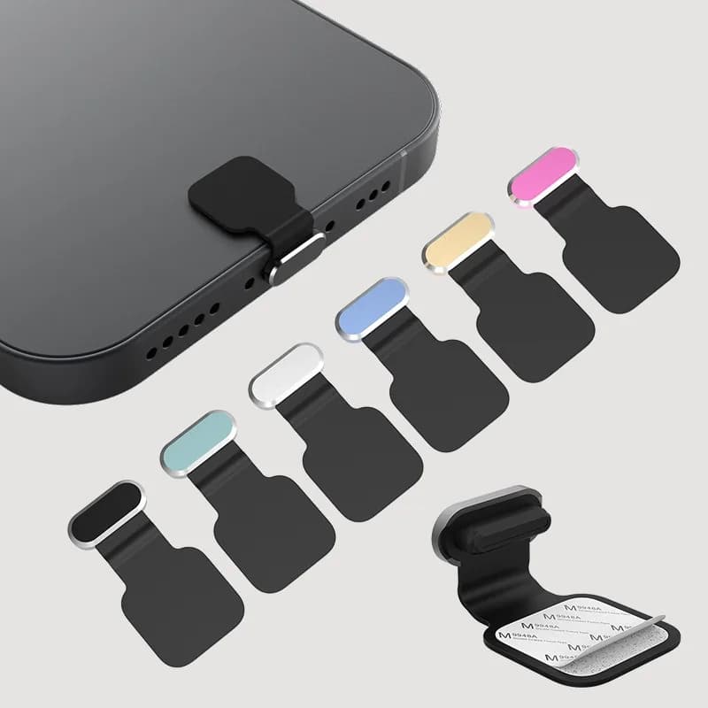 1 pcs Mobile Phone Charging Door Spine Anti-Power For iPhone Samsung Xiaomi USB Type C Door Protection Dustproof Cover