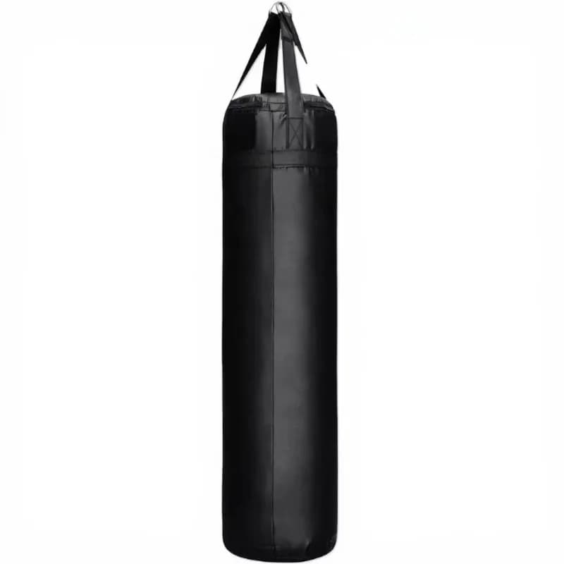 Non-padded heavy boxing bag, customizable design for gym and fitness training at home, for strength development, convenient.