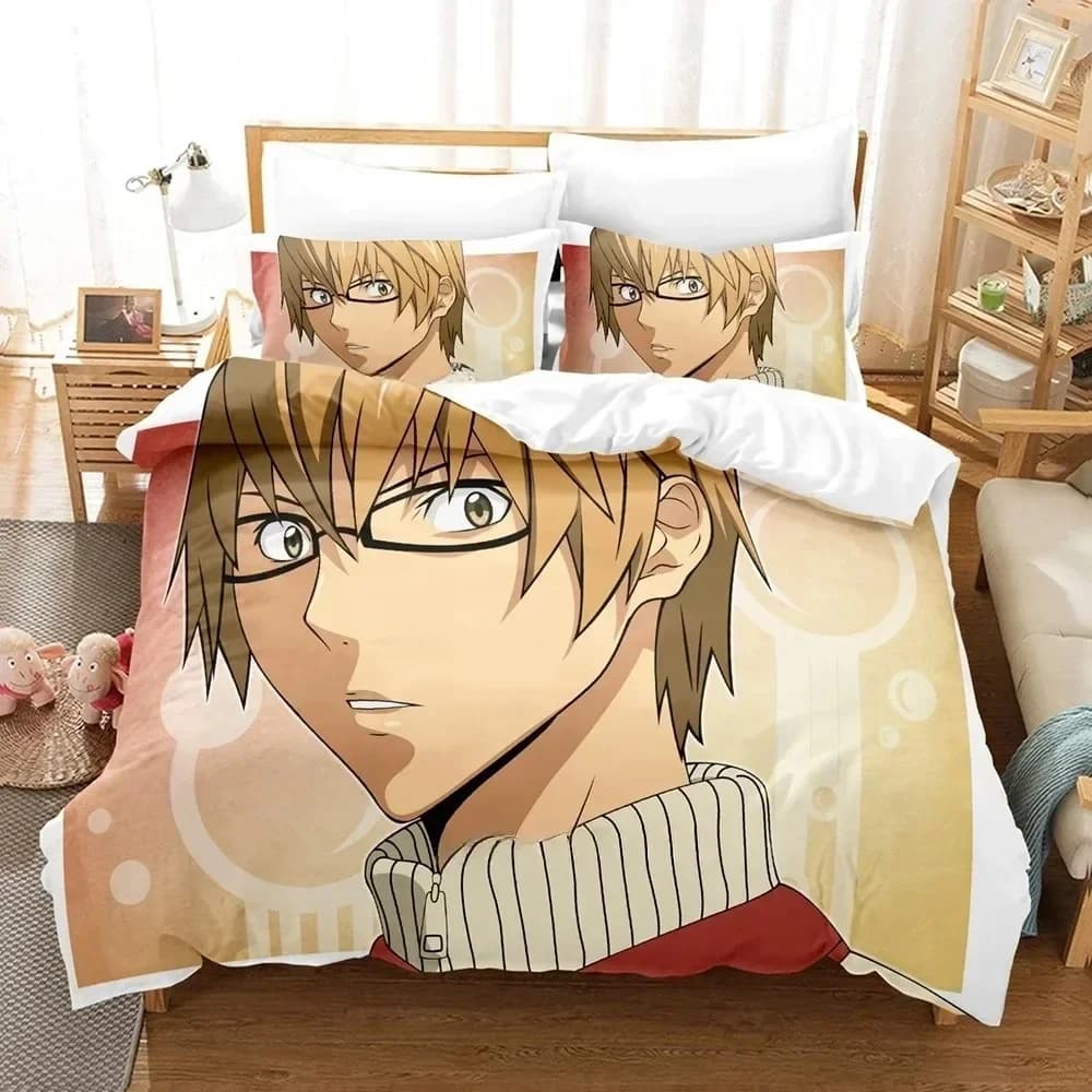 Set di lenzuola Anime con stampa 3D Set di biancheria da letto Bakuman Set di biancheria da letto singolo Twin Full Queen King Size Set copripiumino per camera da letto per bambini adulti