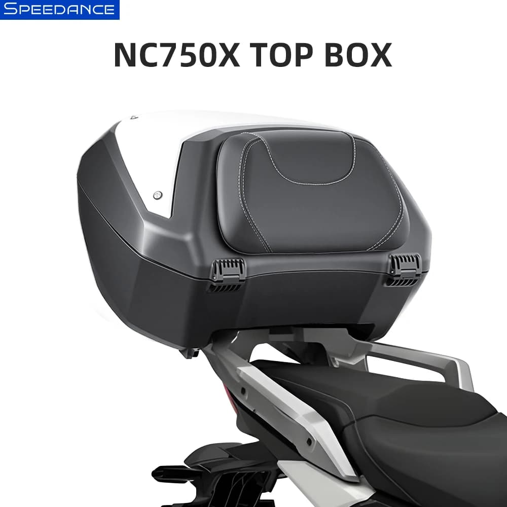 Bauletto Moto per Honda NC750X, Baule Posteriore a Sgancio Rapido, Contenitore Impermeabile per Casco da Viaggio