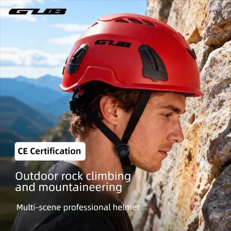 Mountain helmet GUB 56-62CM, PP+EPS protection, Open Adventure Safety Helmet, Camping, Hiking, Cycling