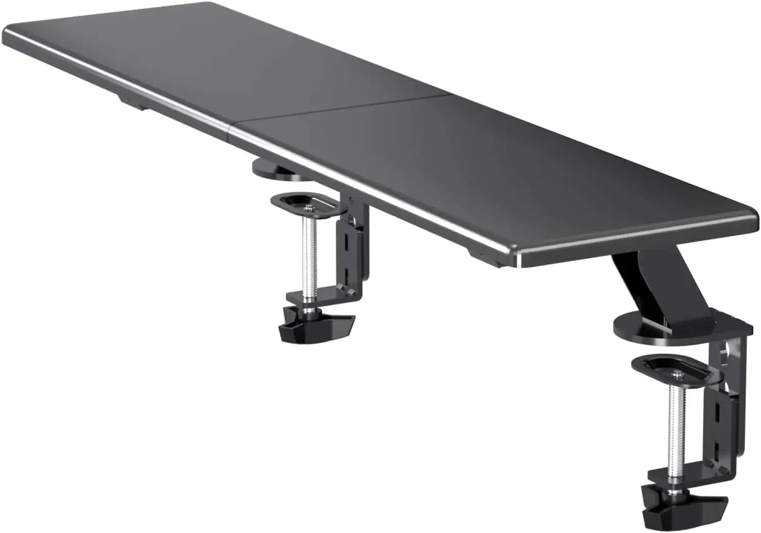 Supporto da Scrivania per 2 Monitor da 32 Pollici, Laptop e Stampante - Organizzatore Ergonomico per Spazio di Lavoro