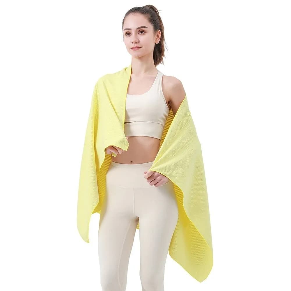 Asciugamano in Microfibra Morbido 80x160cm, Assorbente, Leggero, ad Asciugatura Rapida, Compatto per Spiaggia e Viaggio