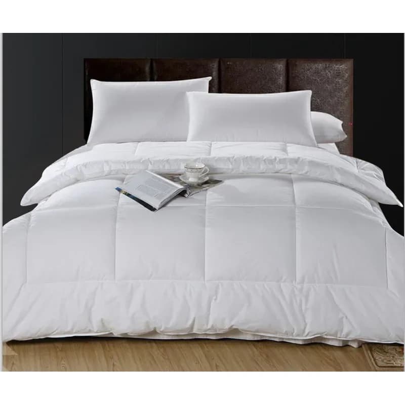 100% Cotton Cover Down Alternative Duvet Insert for Hotel Home All Season Thick Warm Comforter Core Spring Autumn Winter Air Con