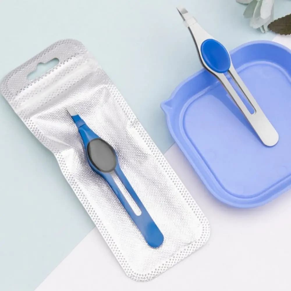 Professional Eyebrow Grips Stainless Steel, Soctile Skin Removal Tool, Beauty Precision Grips